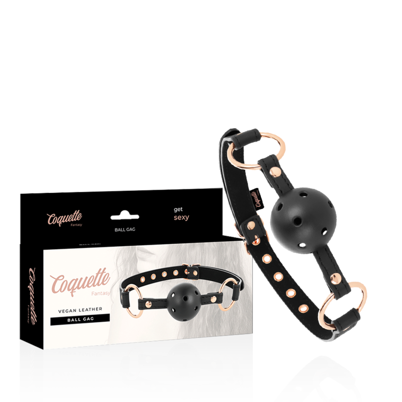 COQUETTE CHIC DESIRE Fantasy knebel kulkowy z otworami do oddychania