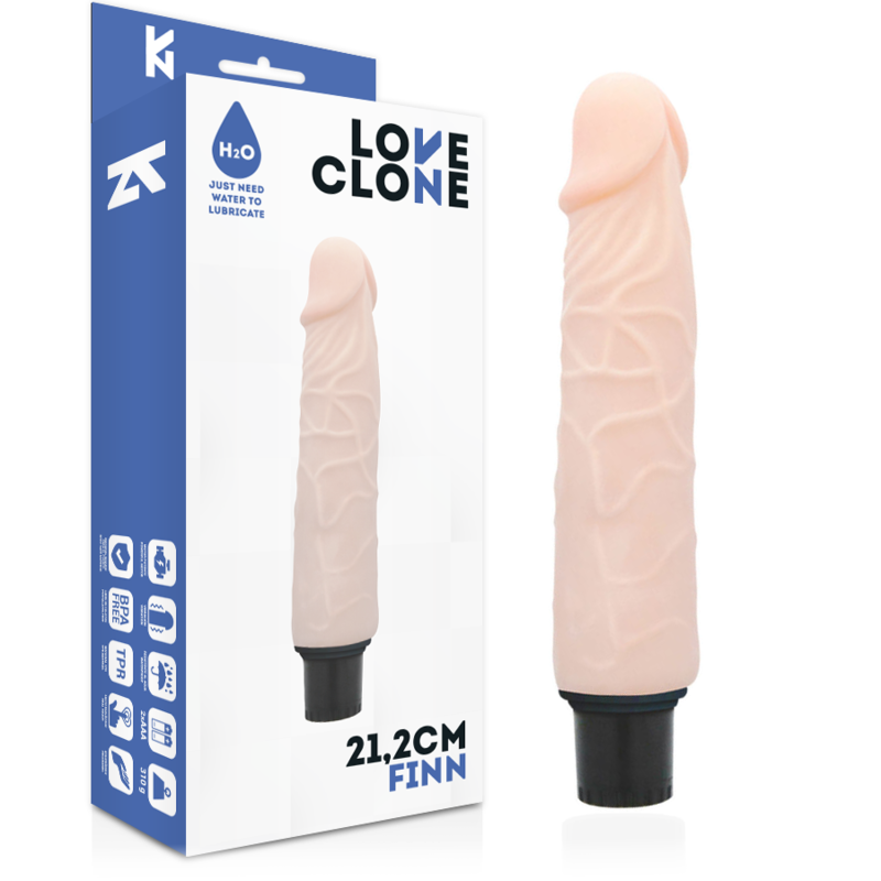 LOVECLONE Finn realistyczny wibrator, 21,2 cm