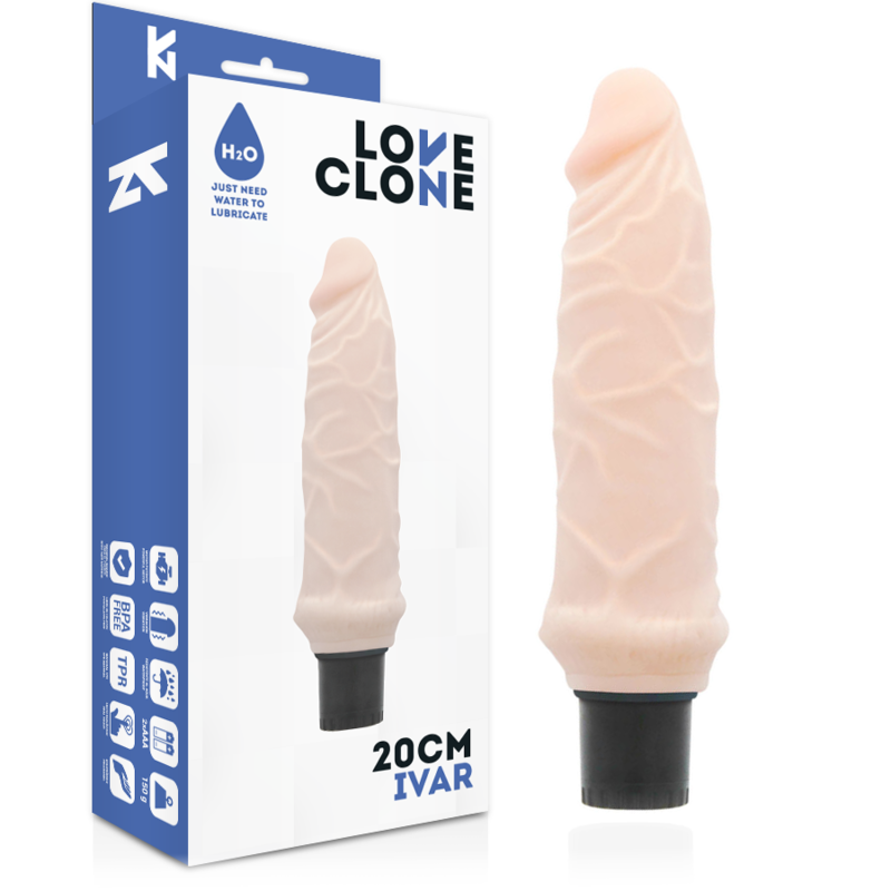 Realistyczny wibrator LOVECLONE Ivar z funkcją samosmarowania
