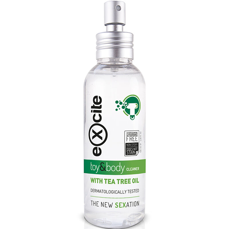 EXCITE Toy Cleaner z olejkiem z drzewa herbacianego, 100 ml