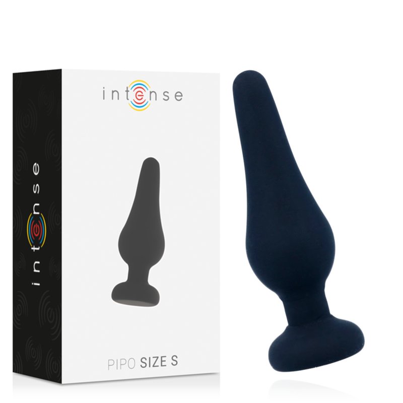 Silikonowy korek analny INTENSE Pipo S, 9,8 cm