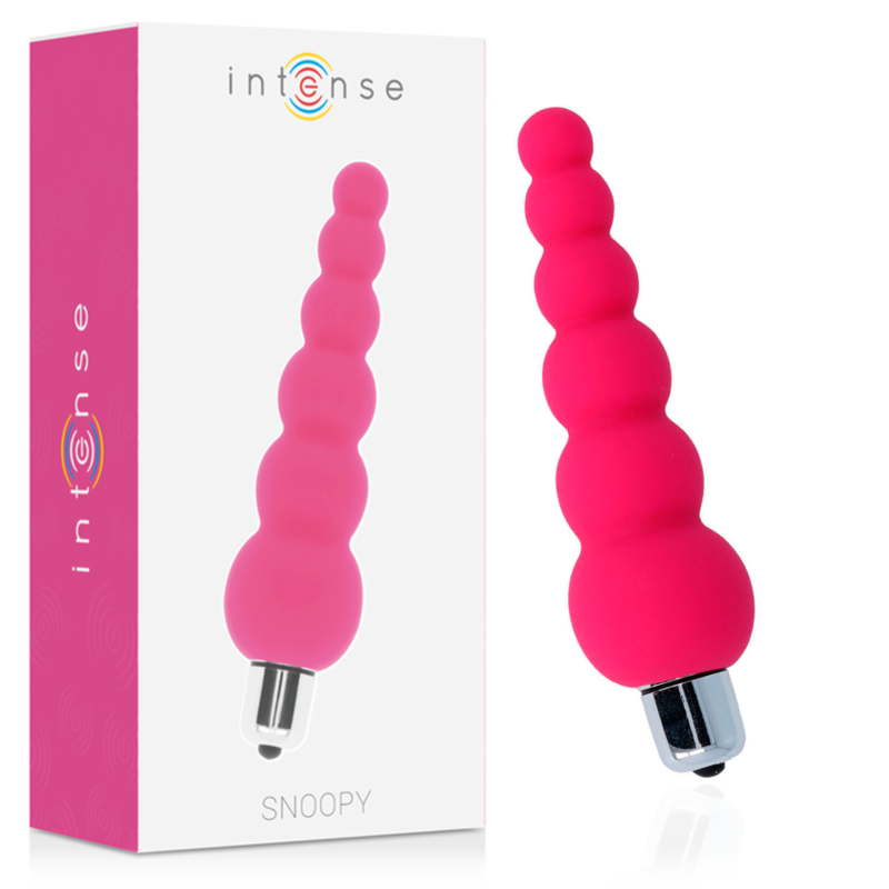Wibrator analny INTENSE Snoopy z 7 trybami wibracji, różowy
