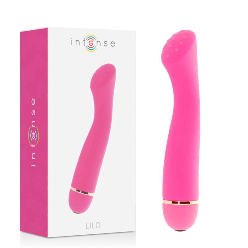 Wibrator silikonowy INTENSE LILO, różowy