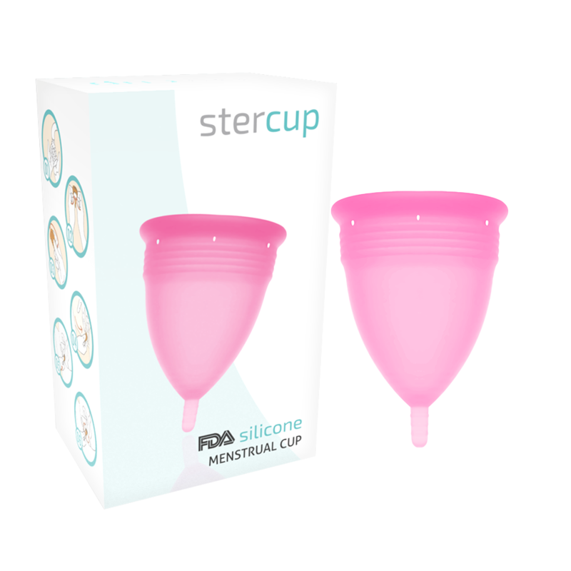 Kubeczek menstruacyjny STERCUP, rozmiar S, różowy