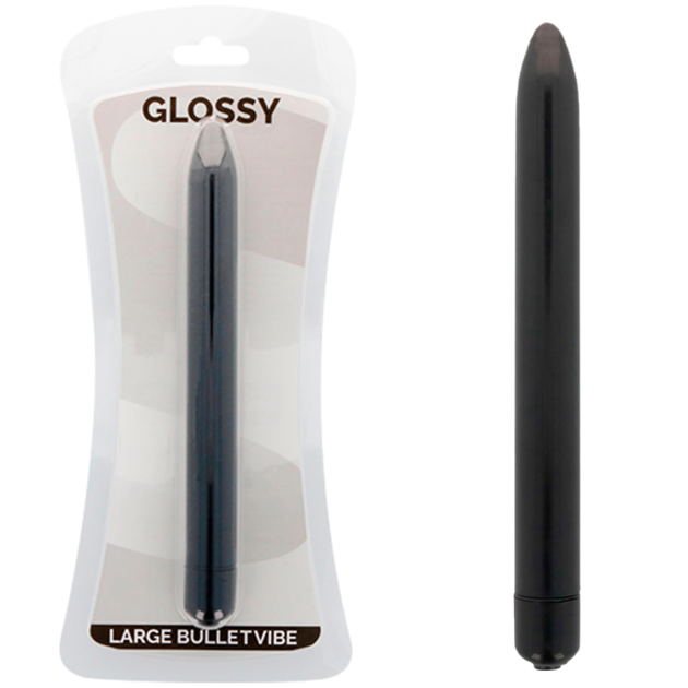 Miniwibrator GLOSSY Slim, czarny