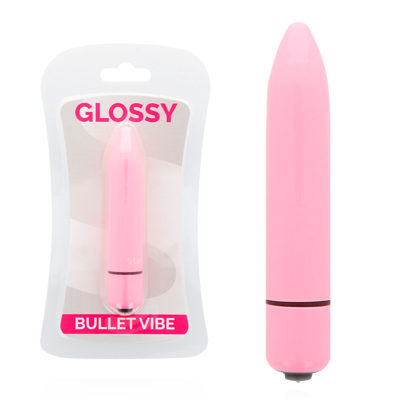 GLOSSY Thin Vibe miniwibrator, różowy