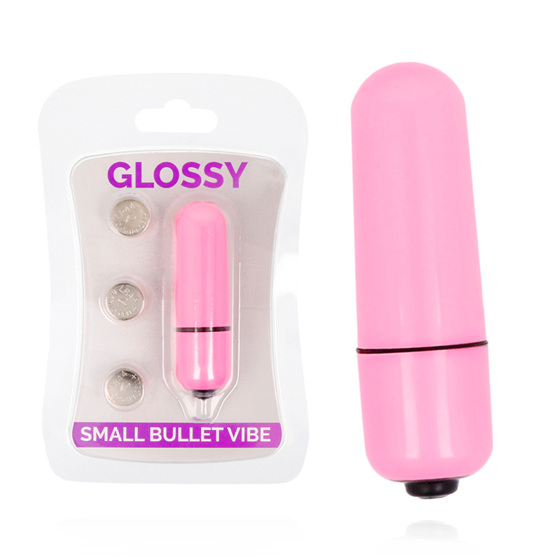 Miniwibrator GLOSSY Small Bullet Deep Rose