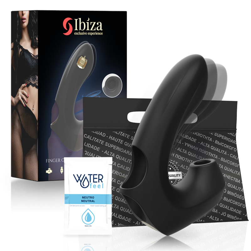 Ibiza Mocny Wibrator I Stymulator Łechtaczki Z Efektem Zasysania