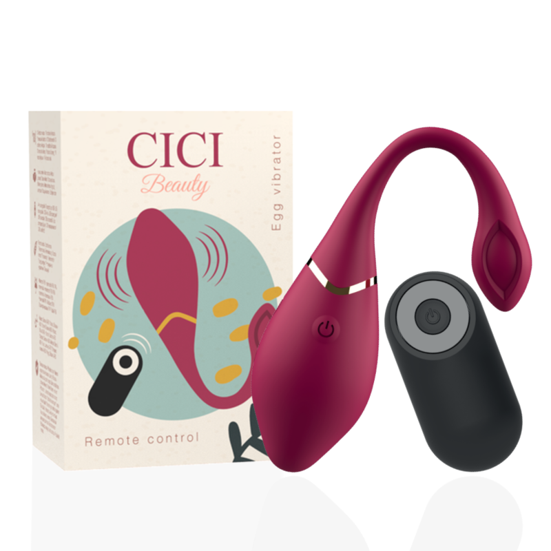 CICI BEAUTY jajko wibrujące z pilotem