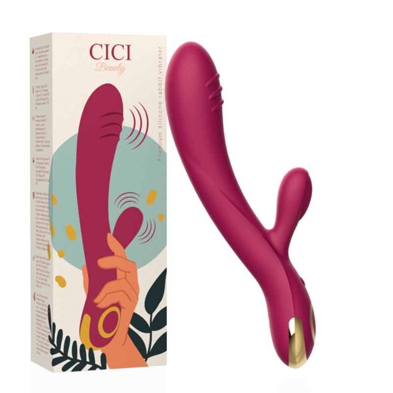 CICI BEAUTY silikonowy wibrator typu rabbit