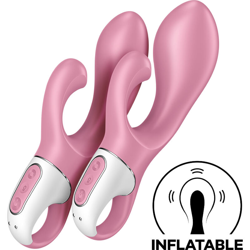 Wibrator Satisfyer Air Pump Bunny 2, różowy