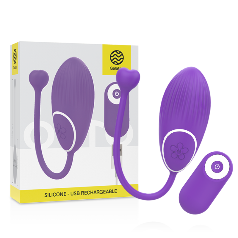 Wibrator GALATEA Otto Click&Play z pilotem