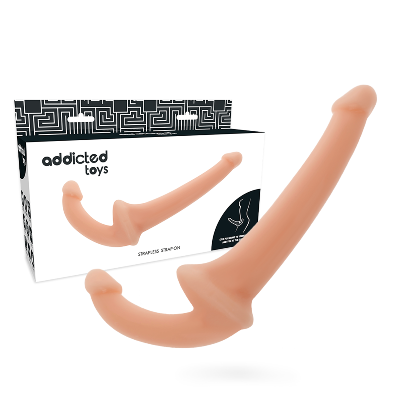 Podwójny dildo ADDICTED TOYS bez uprzęży