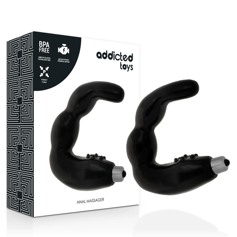 Wibrator prostaty z wibrującą kulką do intensywnej stymulacji ADDICTED TOYS