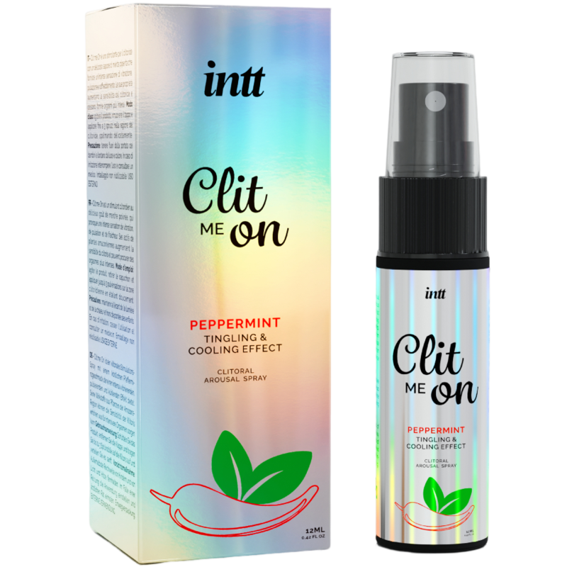 INTT RELEASES Clit Me On spray miętowy, 12 ml