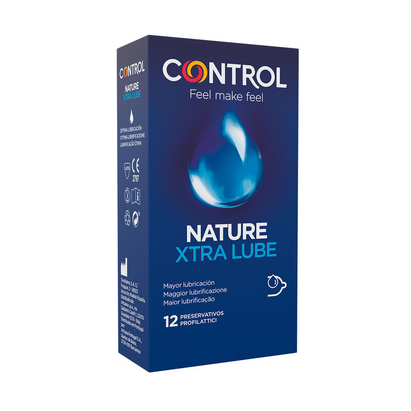 Prezerwatywy CONTROL Adapta Nature Extralube Standard, 12 sztuk