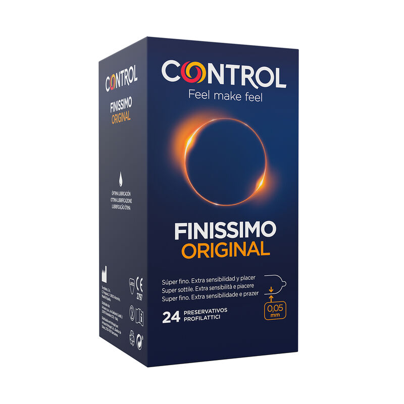 Cienkie prezerwatywy Control Finissimo, 24 sztuki