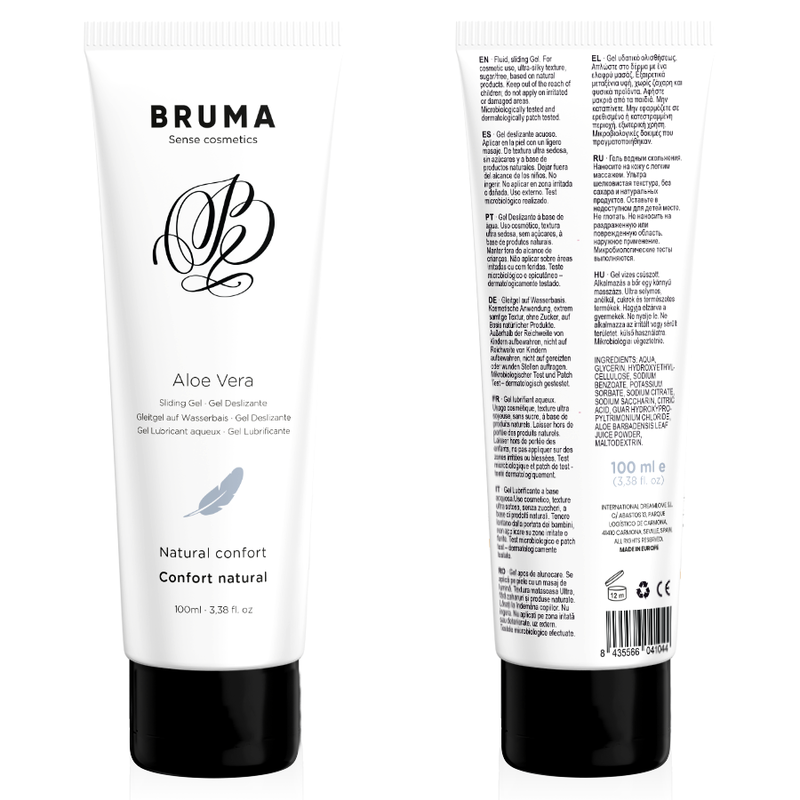 Lubrykant BRUMA z aloesem na bazie wody, 100 ml
