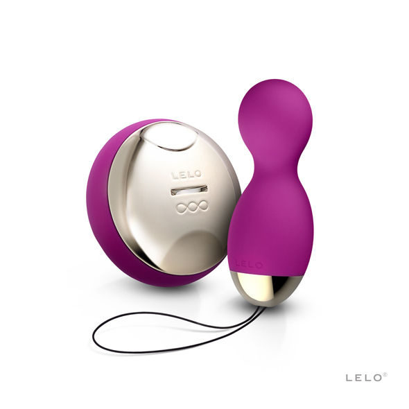 Wibrator LELO Hula Beads z pilotem, fioletowy