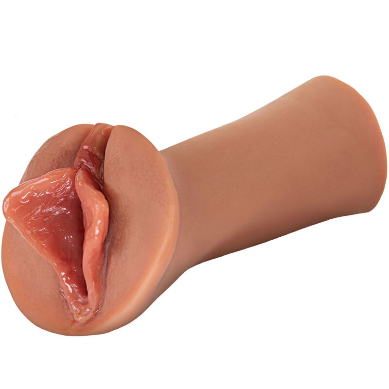 Masturbator PDX Extreme Luscious Lips w kolorze karmelowym