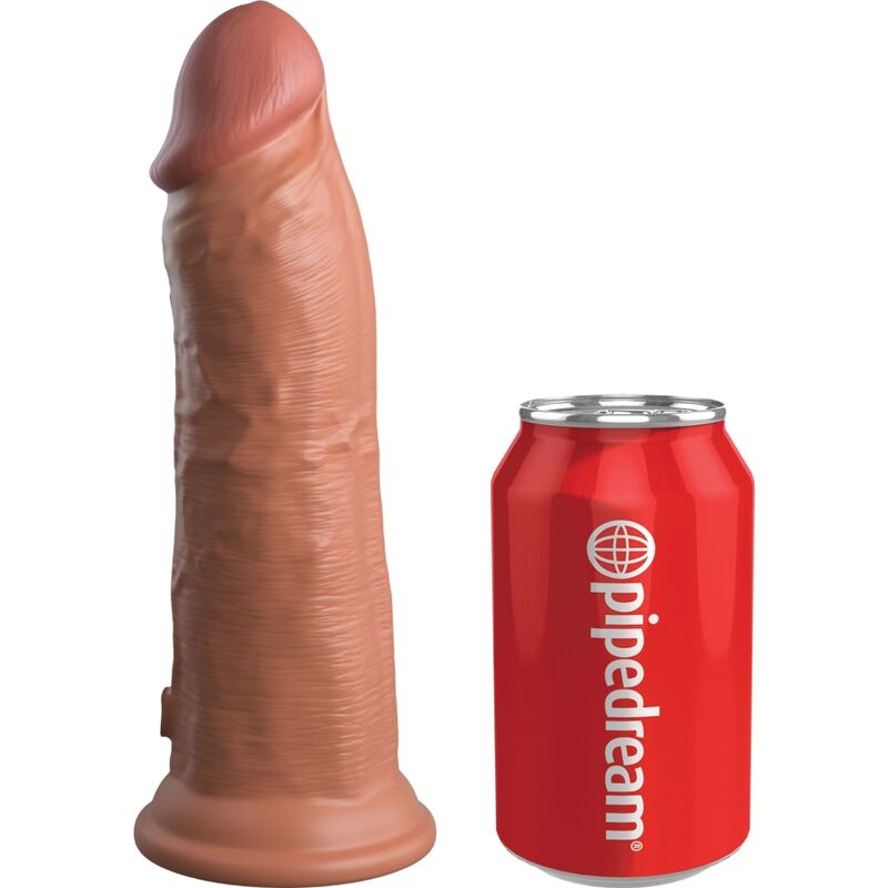 Realistyczny wibrator silikonowy KING COCK Elite, 20,3 cm