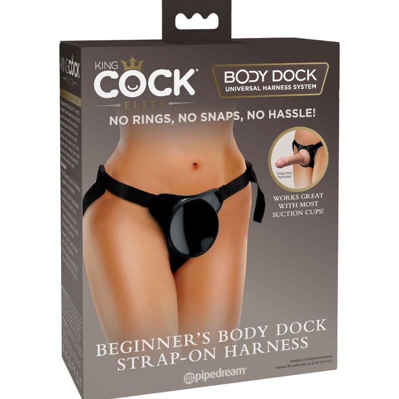 Regulowana uprząż KING COCK Elite do strap onów