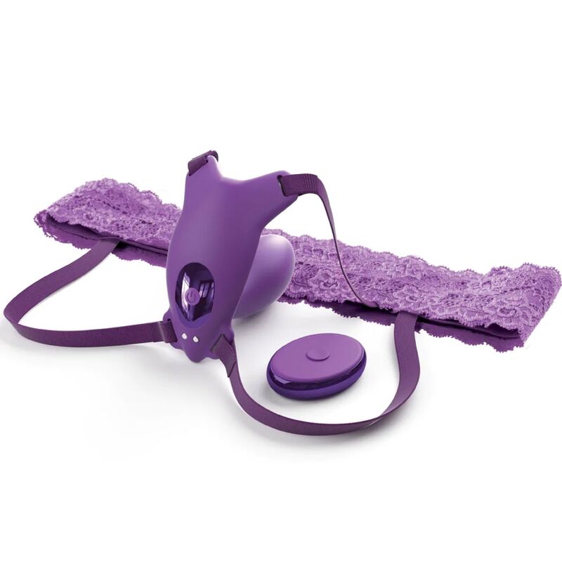 FANTASY FOR HER Butterfly harness z wibratorem punktu G
