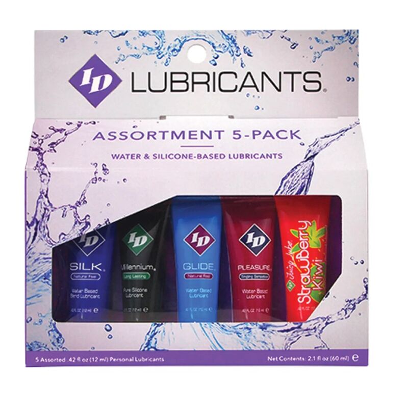 ID Juicy Lube lubrykant smakowy, 5 tubek
