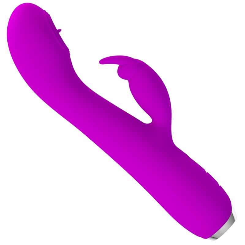 Wibrator Pretty Love Rachel z końcówką imitującą język i przyssawką