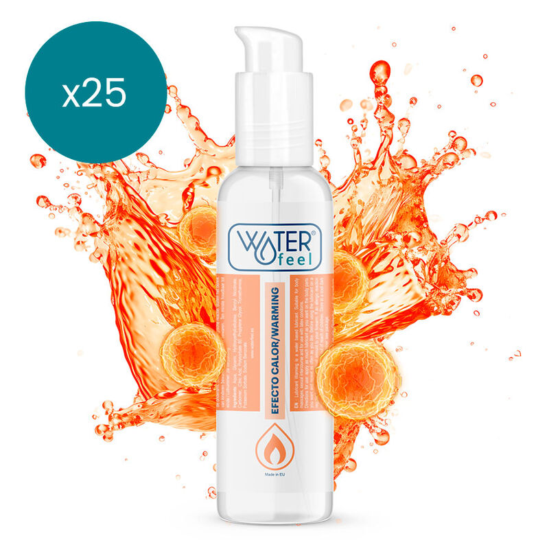 Rozgrzewający lubrykant 150 ml do zmysłowego masażu i intymnych chwil WATERFEEL