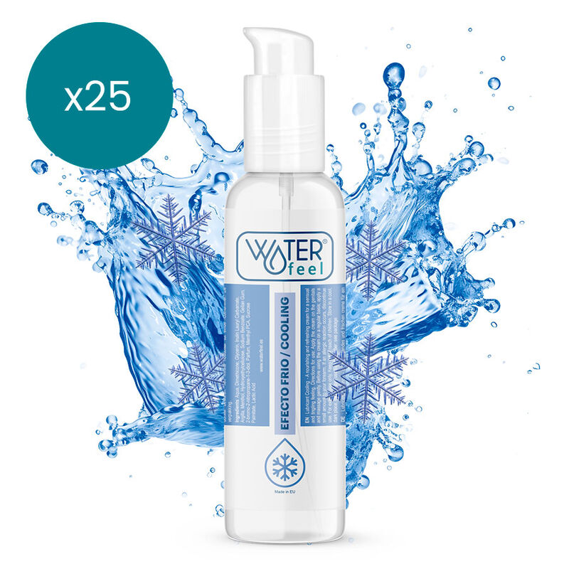 Chłodzący żel intymny 150 ml z efektem chłodzącym do seksu waginalnego i analnego WATERFEEL