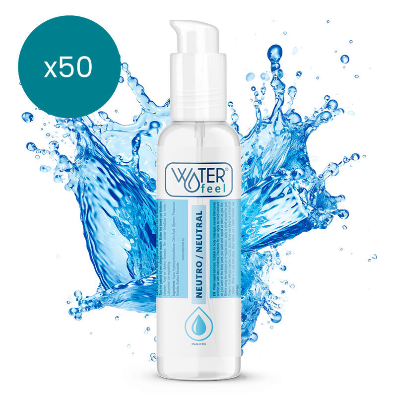 Lubrykant na bazie wody 150 ml, jedwabisty i bezzapachowy, do wrażliwej skóry WATERFEEL