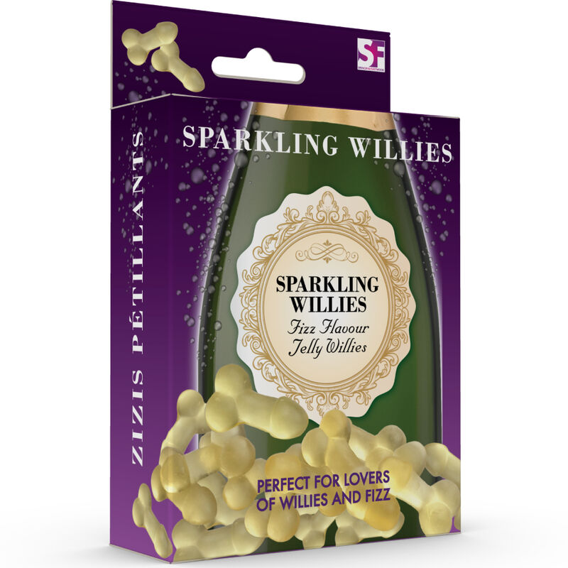 Spencer & Fleetwood Sparkling Willies, miękkie słodycze o smaku prosecco