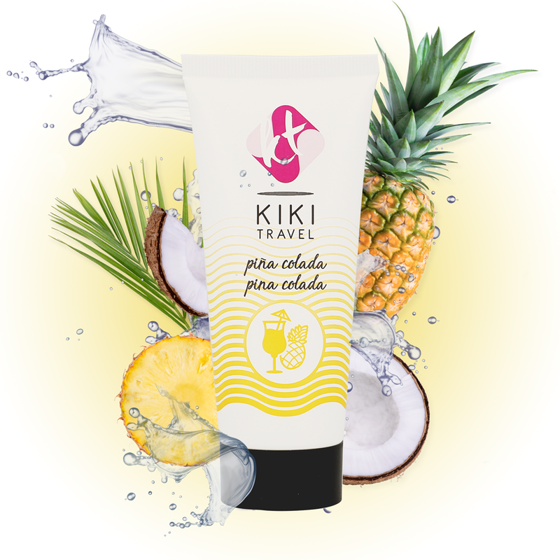 Lubrykant KIKÍ Travel o smaku pina colady, 50 ml