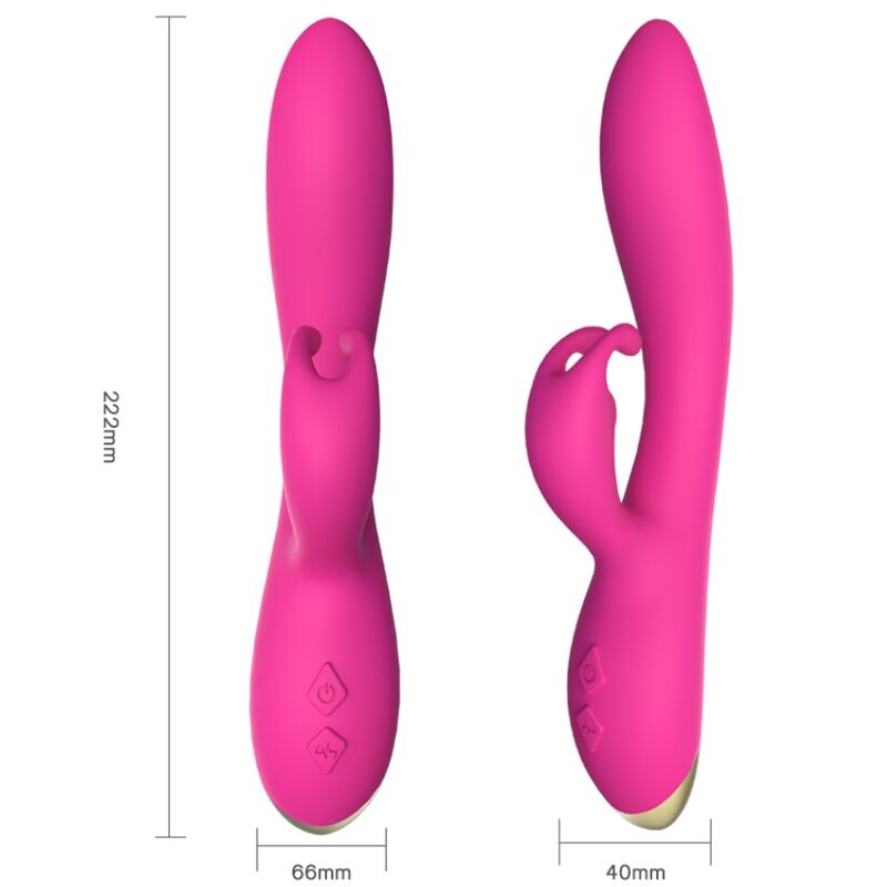 Wibrator typu rabbit ARMONY Bonnie w kolorze fuksji