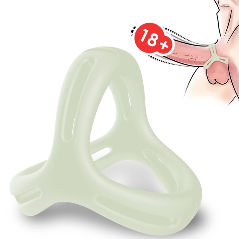 ARMONY X Ring Multiposition Luminous, pierścień na penisa bez wibracji