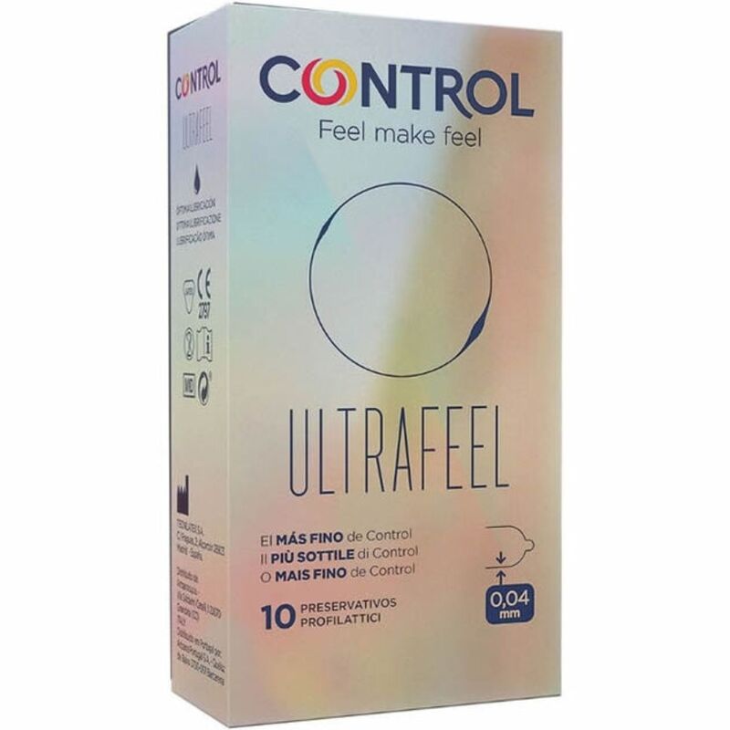 CONTROL Adapta Finissimo Ultrafeel cienkie prezerwatywy, 10 sztuk