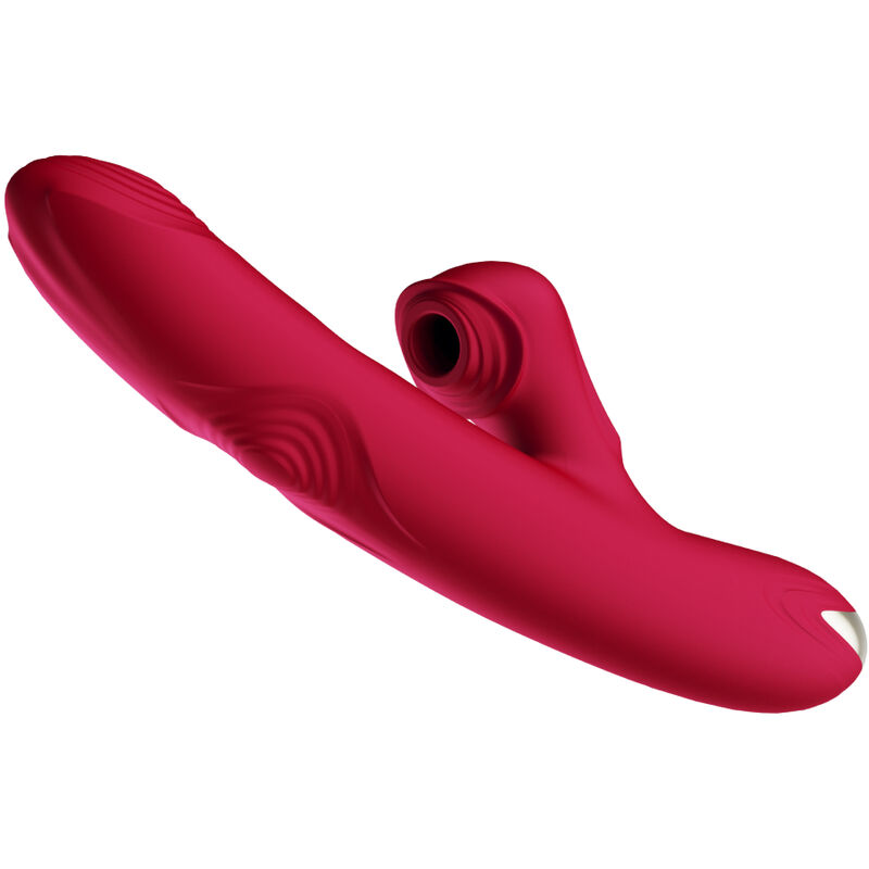 Armony Wibrator Bump Z Przyssawką, Model 1, Bordowy