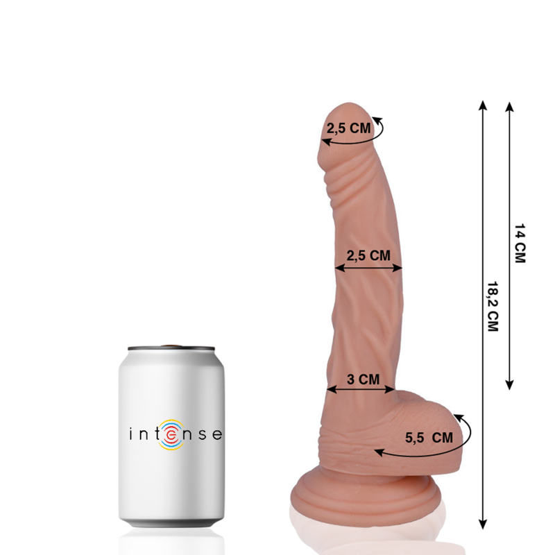 MR. INTENSE Nr. 12 realistyczne dildo z przyssawką