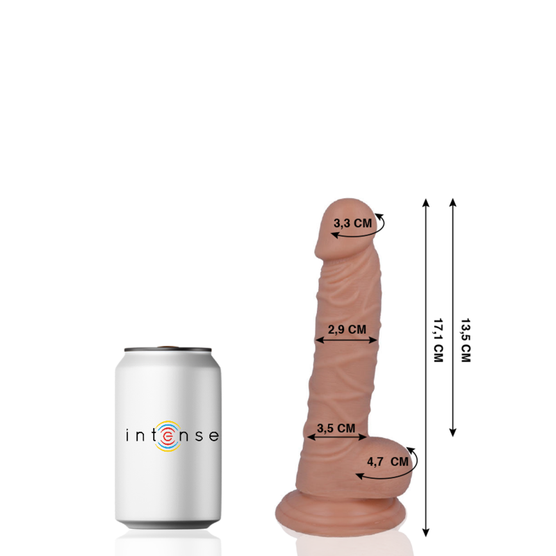 MR. INTENSE realistyczne dildo z przyssawką