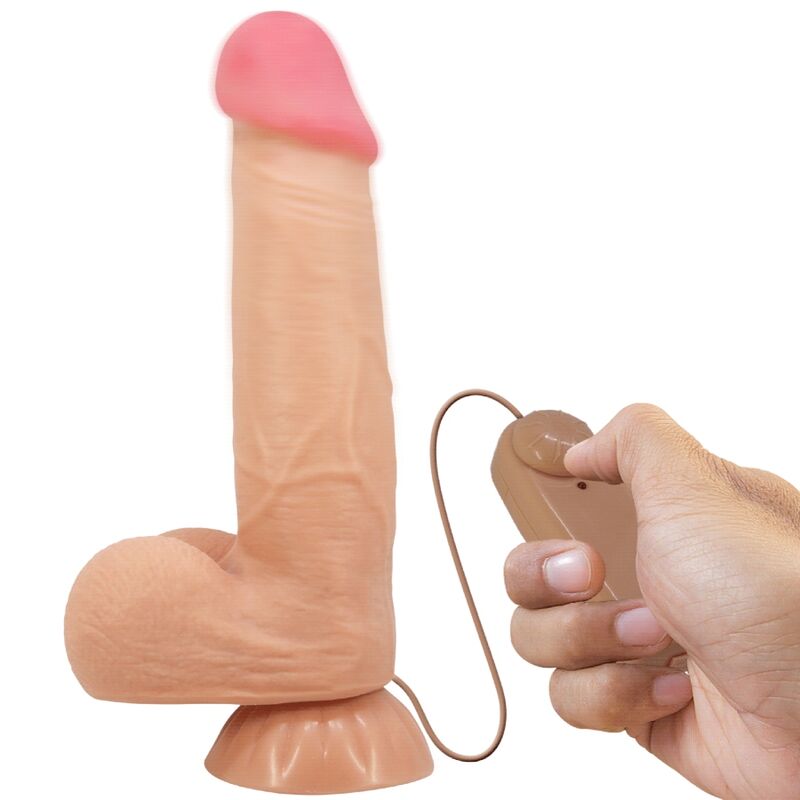 Pretty Love Sliding Skin realistyczny dildo z przyssawką, 21,8 cm