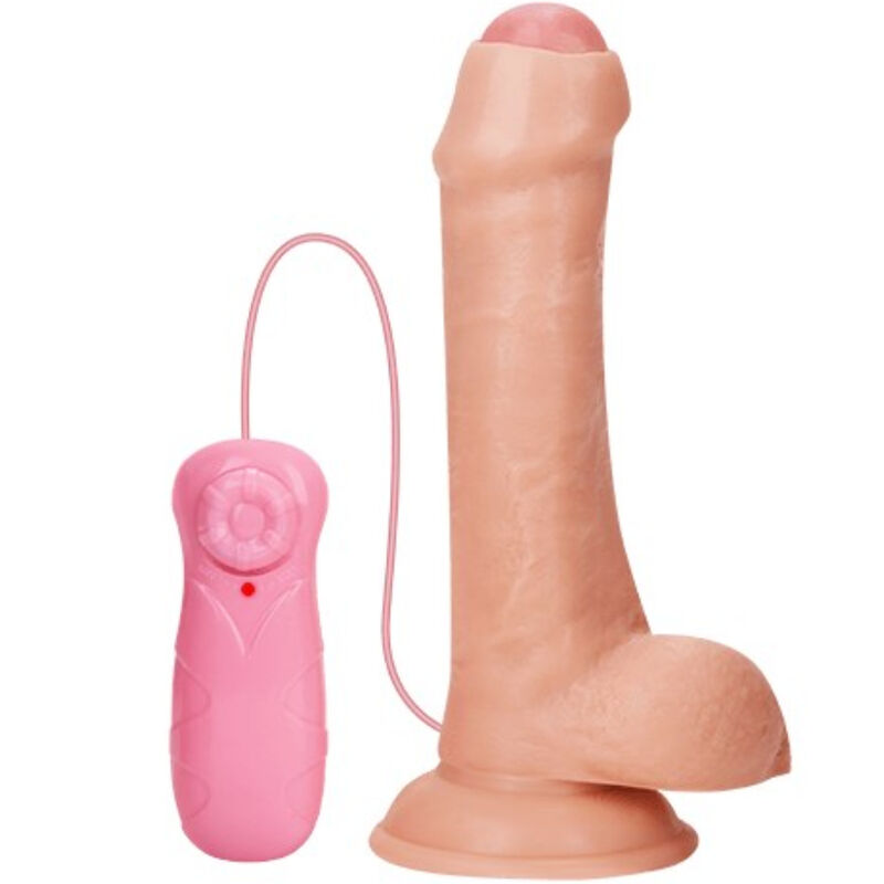 Realistyczny dildo z napletkiem i przyssawką, 21 cm ARMONY