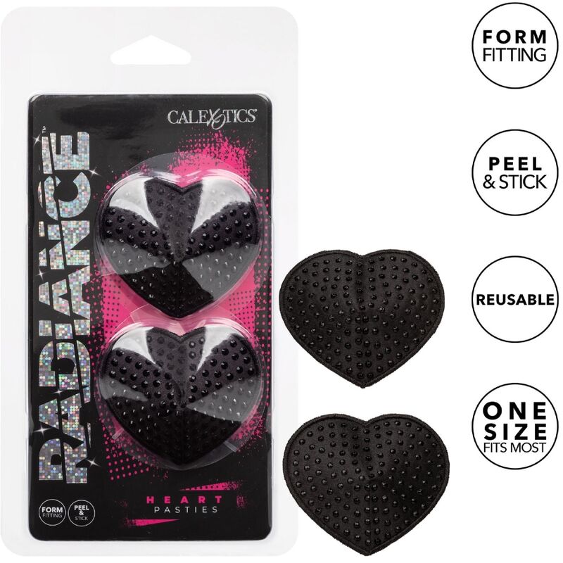 CalExotics Radiance osłonki na sutki z kryształkami