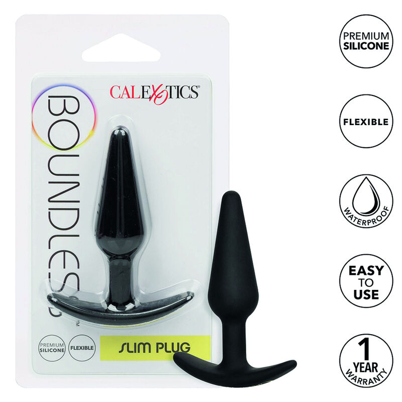 Silikonowy korek analny CalExotics Boundless Slim
