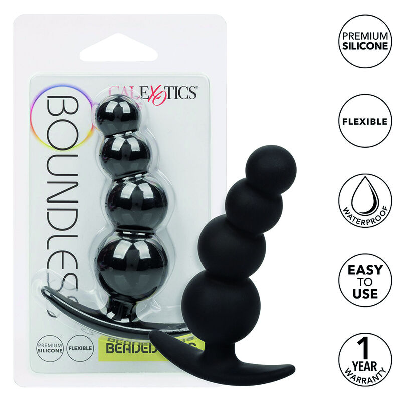 Silikonowy korek analny CalExotics Boundless Beaded