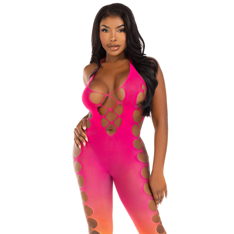 Pończocha bodystocking Leg Avenue Sunset z efektem ombre