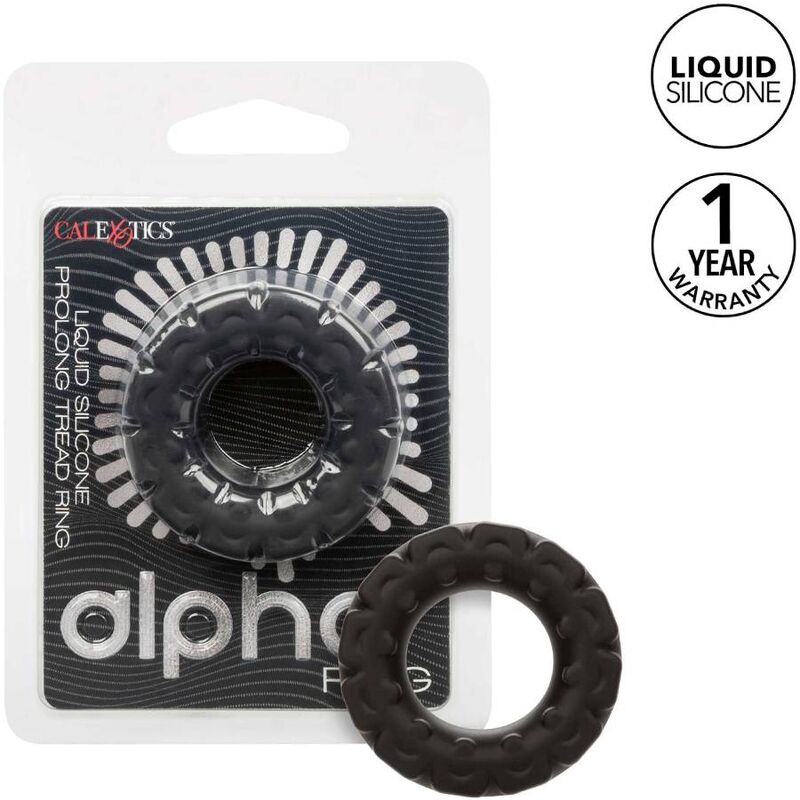 CalExotics Alpha Prolong Tread pierścień erekcyjny bez wibracji