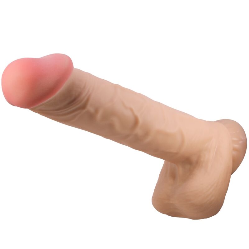 Realistyczny dildo Pretty Love z ruchomą skórą, 26 cm