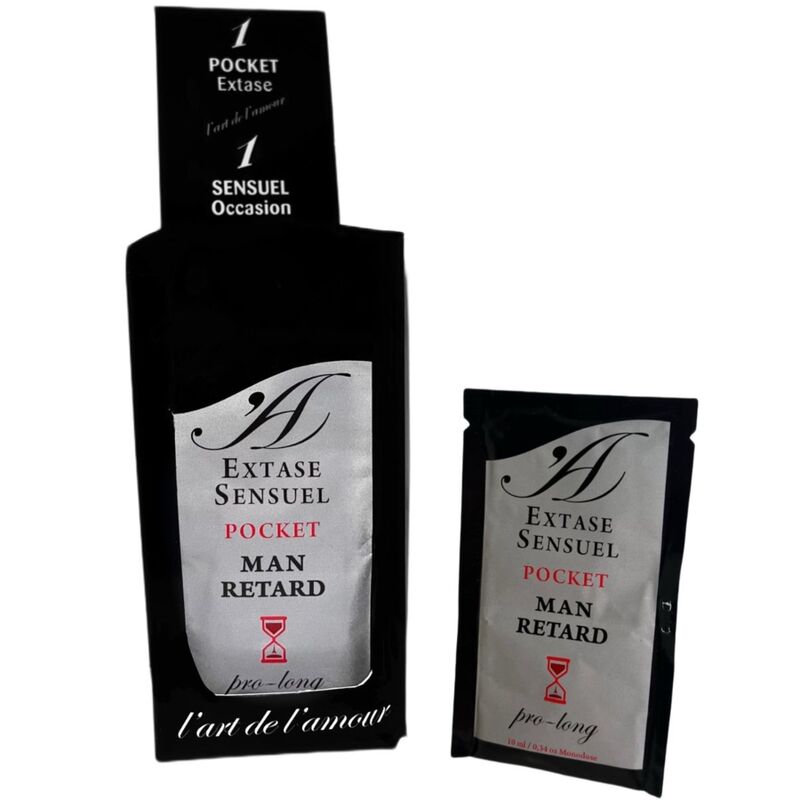 Extase Sensual Pocket żel opóźniający dla mężczyzn 10 ml