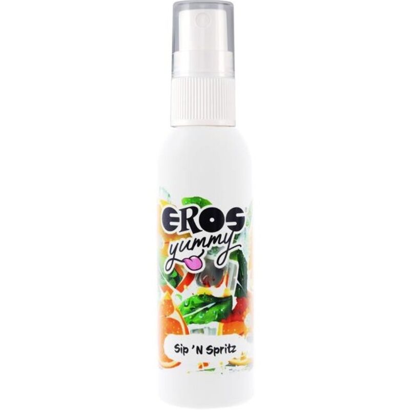 EROS YUMMY Sip and Spritz spray do ciała o smaku jagody, 50 ml